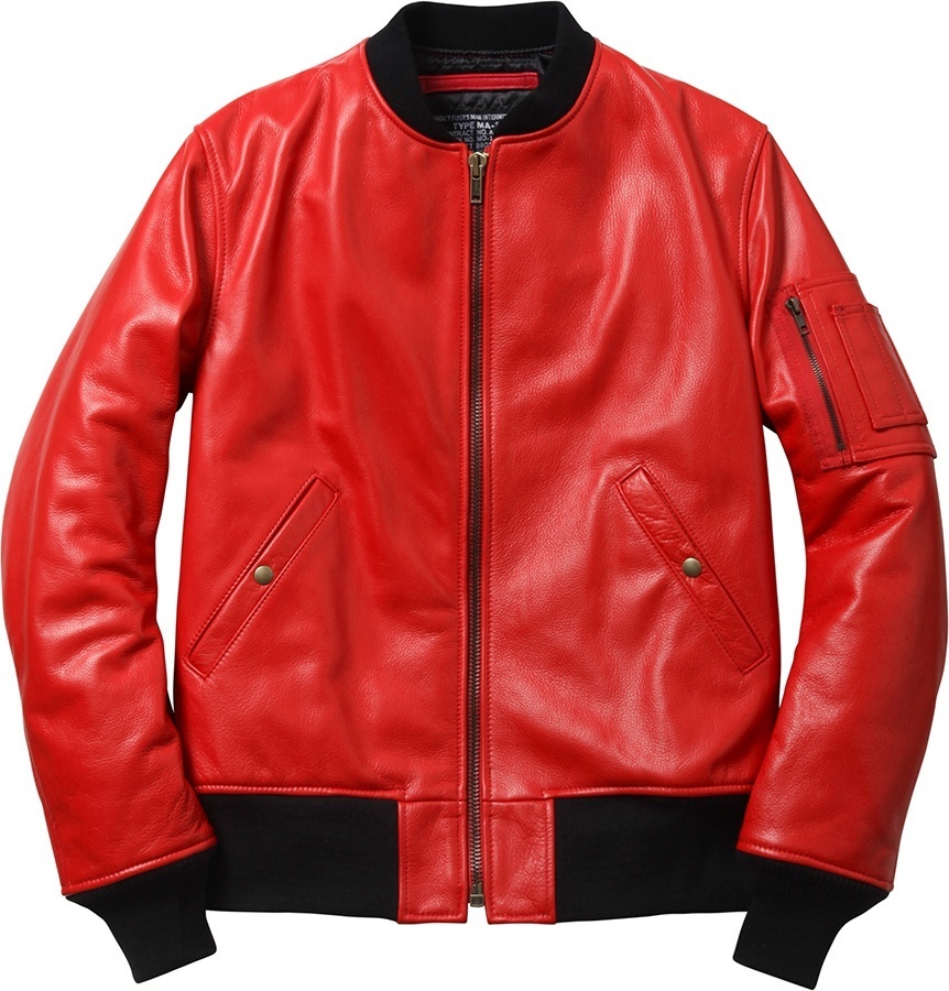 Supreme/Schott® Leather MA-1